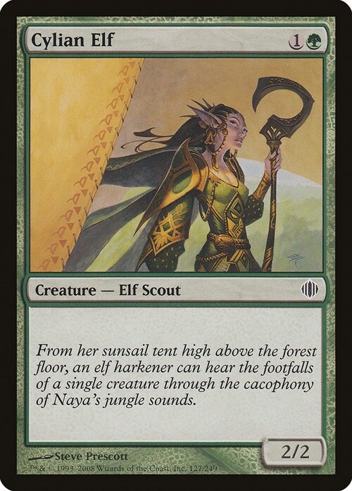 Cylian Elf Card Front