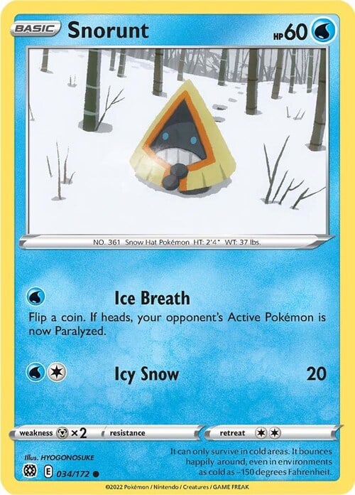 Snorunt Card Front