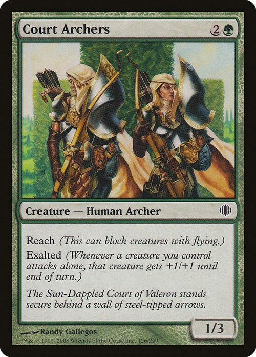 Court Archers Card Front