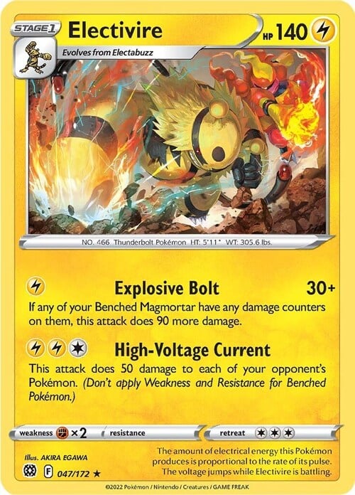 Electivire Card Front