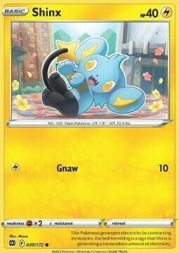 Shinx [Gnaw] Card Front