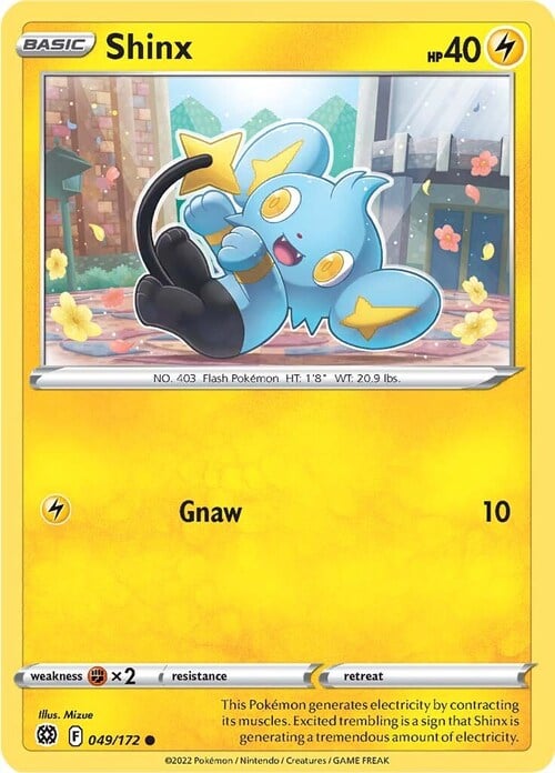 Shinx Card Front