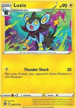 Luxio [Thunder Shock] Card Front