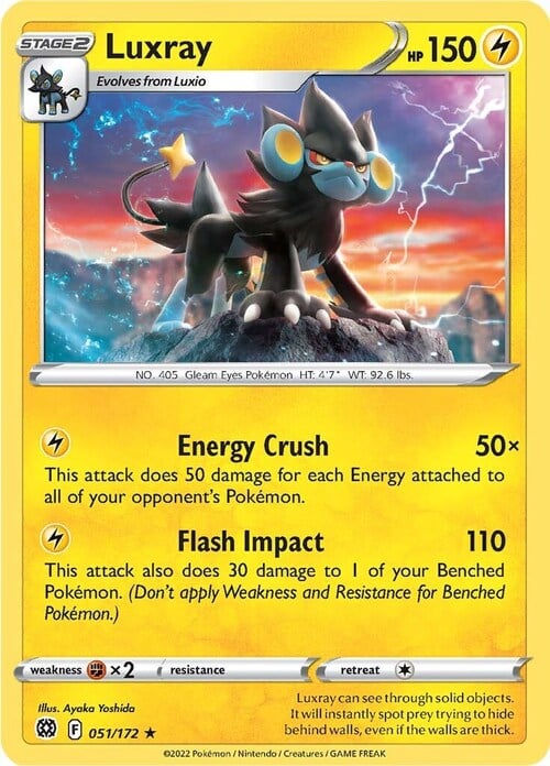 Luxray [Energy Crush | Flash Impact] Card Front