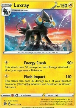 Luxray [Energy Crush | Flash Impact] Card Front