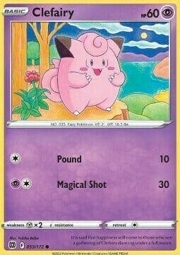 Clefairy [Pound | Magical Shot] Card Front