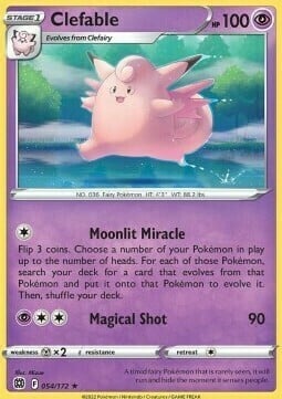 Clefable [Moonlit Miracle | Magical Shot] Frente