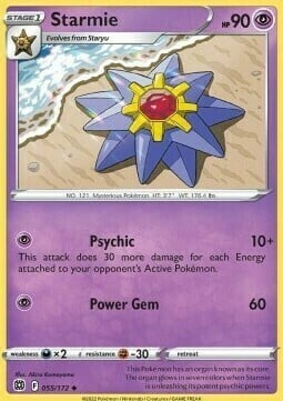 Starmie [Psychic | Power Gem] Card Front