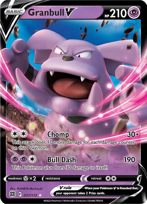 Granbull V Card Front