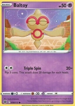 Baltoy [Triple Spin] Card Front