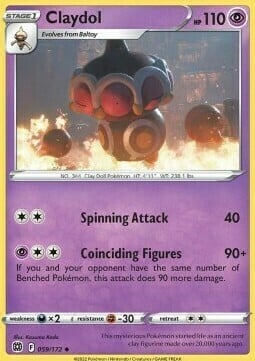 Claydol [Spinning Attack | Coinciding Figures] Card Front