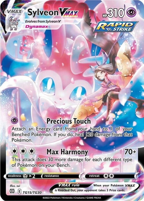 Sylveon VMAX [Tocco Prezioso | Dynarmonia] Card Front