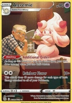Alcremie [Additional Order | Rainbow Flavor] Card Front