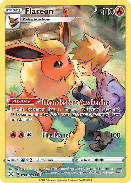 Flareon Card Front