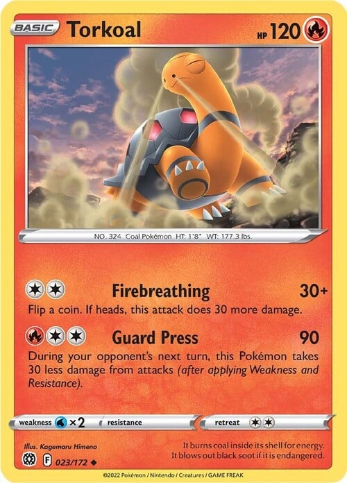 Torkoal Card Front