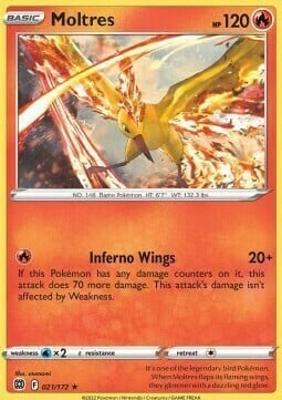Moltres [Inferno Wings] Frente