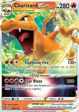 Charizard VSTAR Card Front