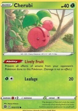 Cherubi [Lively Fruit | Leafage] Card Front