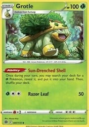 Grotle [Sun-Drenched Shell | Razor Leaf]