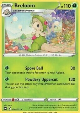 Breloom Card Front