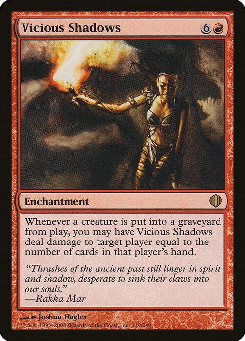 Vicious Shadows Card Front