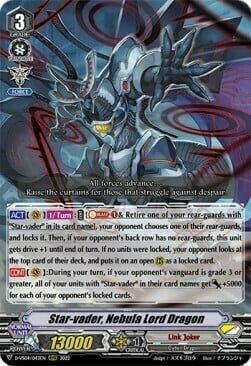 Star-vader, Nebula Lord Dragon Card Front