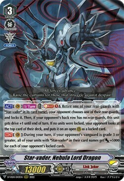 Star-vader, Nebula Lord Dragon [V Format] Card Front
