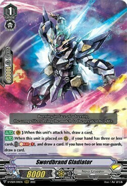 Swordbrand Gladiator [V Format] Card Front