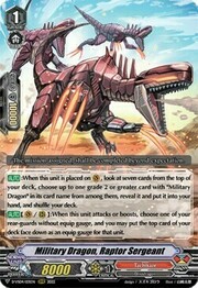Military Dragon, Raptor Sergeant [V Format]