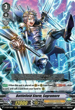 Battlefield Storm, Sagramore [V Format] Card Front