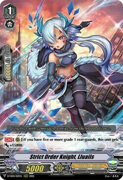 Strict Order Knight, Liuails Card Front