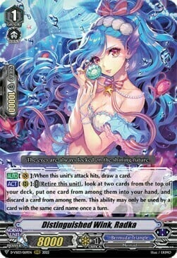 Distinguished Wink, Radka [V Format] Card Front