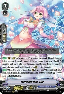 Mermaid Idol, Elly [V Format] Card Front