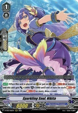 Sparkling Soul, Nikita [V Format] Card Front