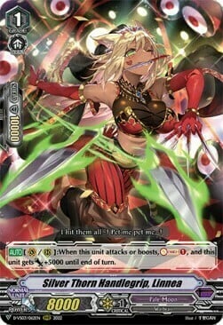 Silver Thorn Handlegrip, Linnea [V Format] Card Front