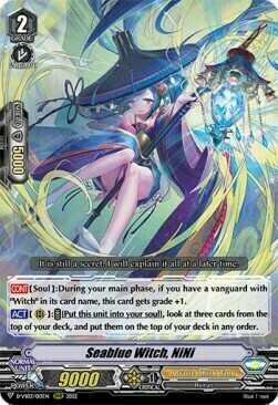 Seablue Witch, NiNi Card Front