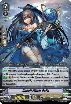 Cobalt Witch, PuPu Card Front