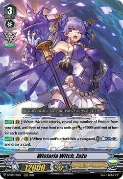 Wistaria Witch, ZoZo [V Format] Card Front