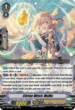 Citrine Witch, MuMu [V Format] Card Front