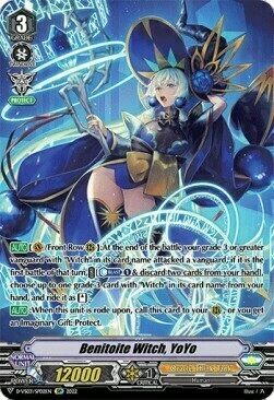 Benitoite Witch, YoYo [V Format] Card Front