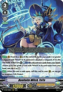 Benitoite Witch, YoYo [V Format] Card Front