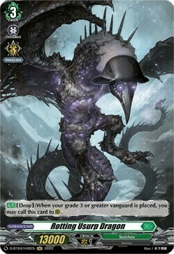 Rotting Usurp Dragon Card Front