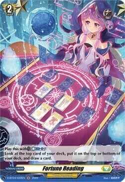 Fortune Reading [D Format] Card Front