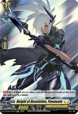 Knight of Desolation, Fionnuala [D Format] Card Front