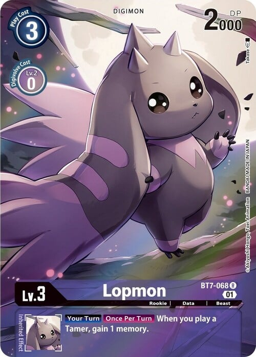 Lopmon Card Front