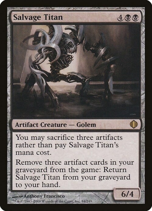 Salvage Titan Card Front