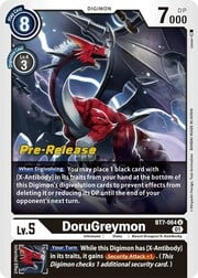 DoruGreymon · Pre-Release Stamped BT7-064pr