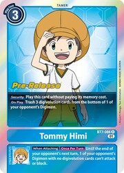 Tommy Himi · Pre-Release Stamped BT7-086pr