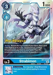 Strabimon · Pre-Release Stamped BT7-019pr