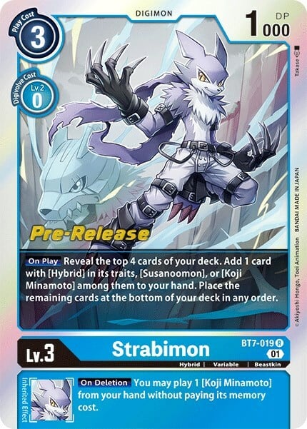 Strabimon Card Front
